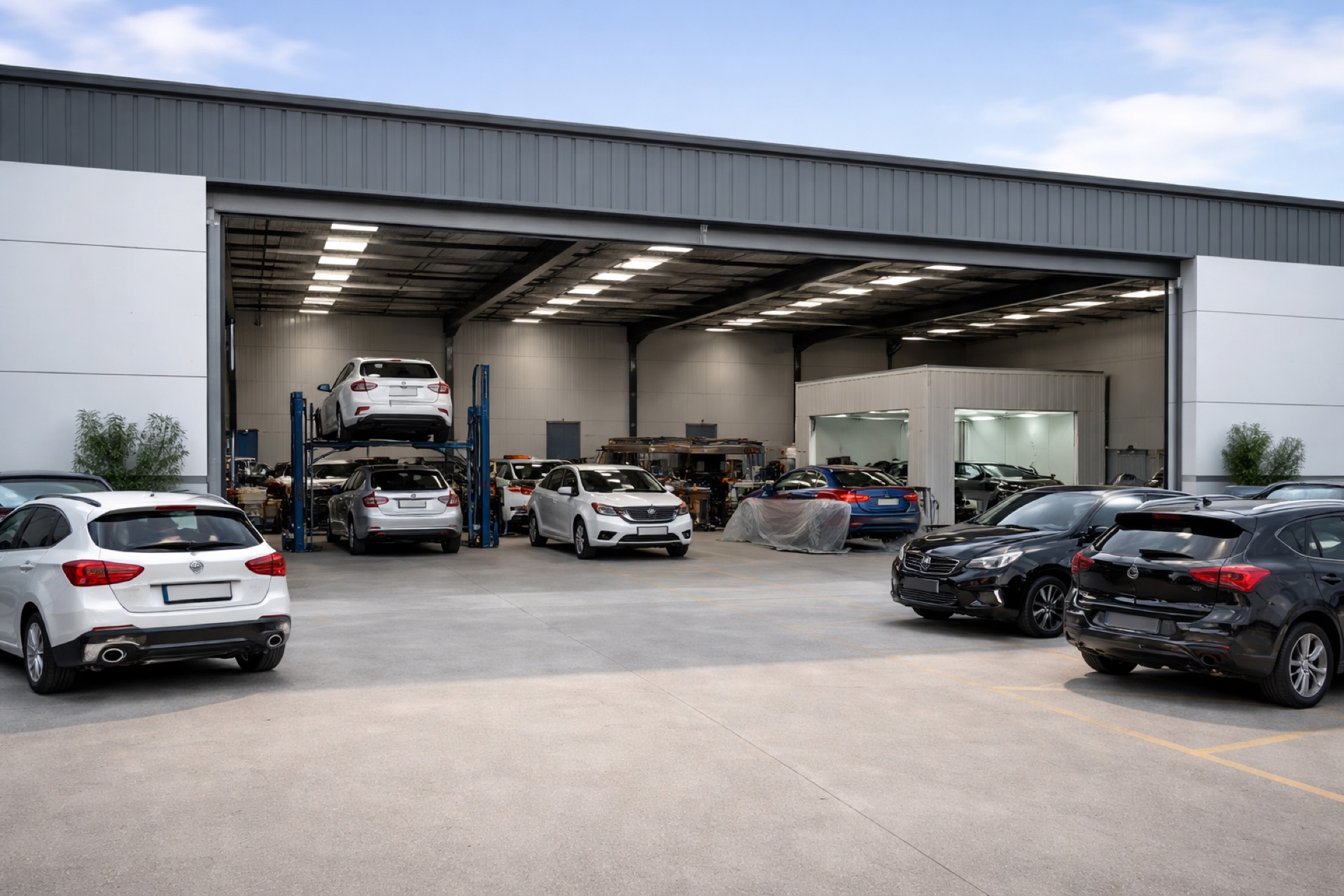 Accident repair centre