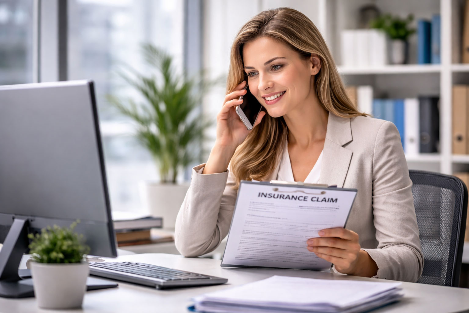 Our claims management team at work