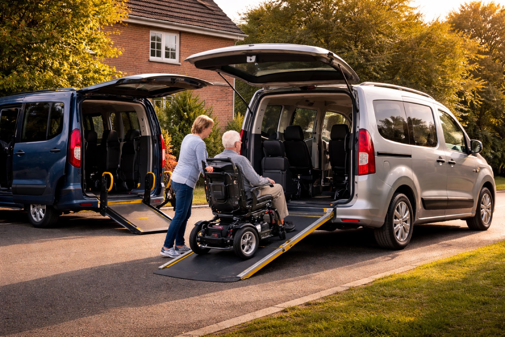 Special purpose and wheelchair-adapted vehicles